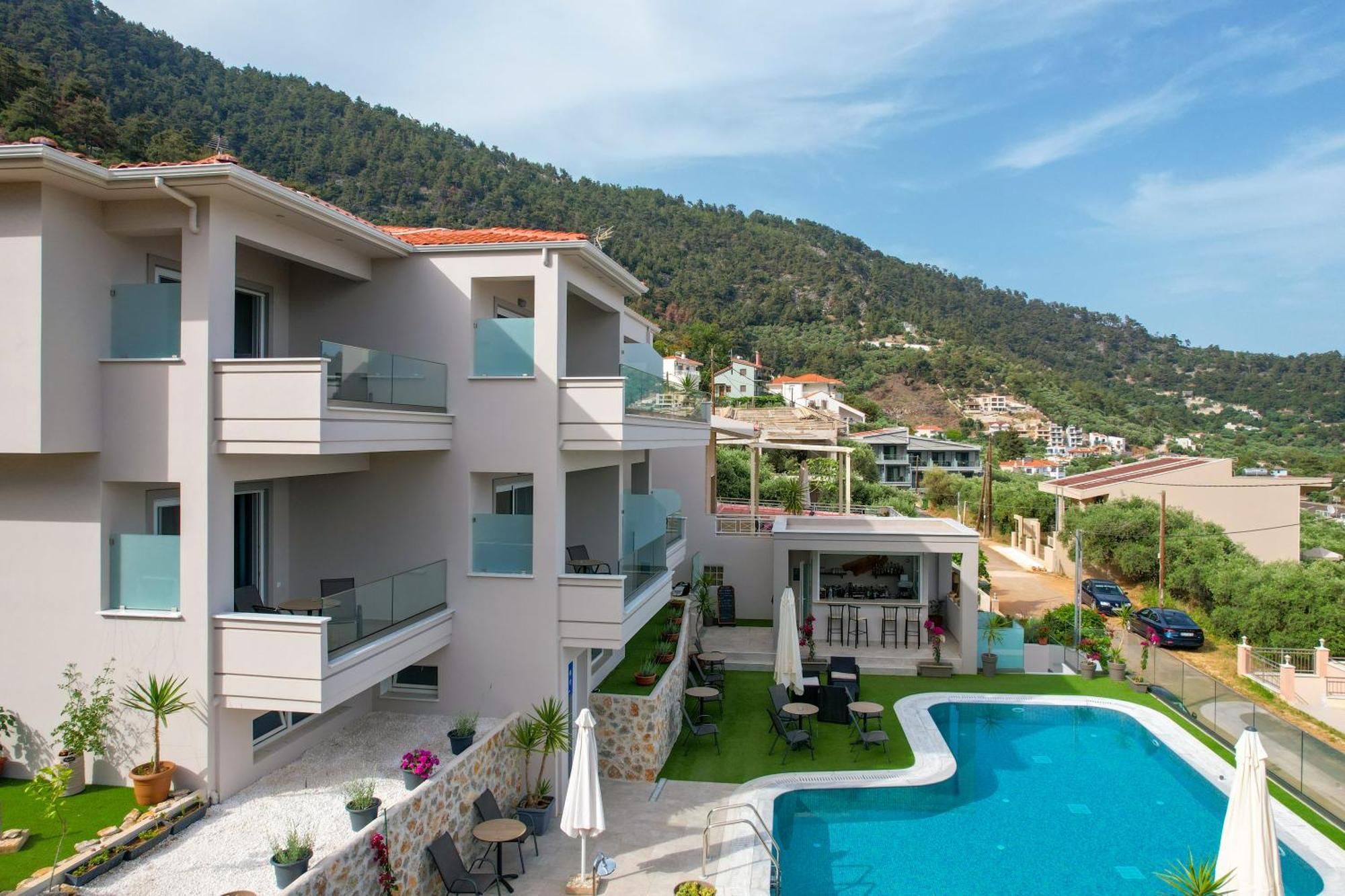 Villa Finikas Thassos Golden Beach Khrysi Ammoudia Eksteriør bilde