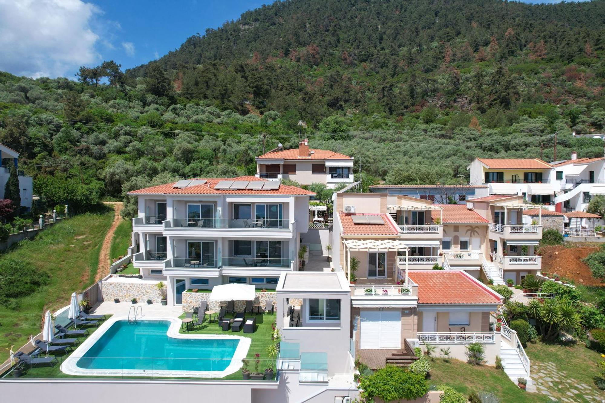 Villa Finikas Thassos Golden Beach Khrysi Ammoudia Eksteriør bilde
