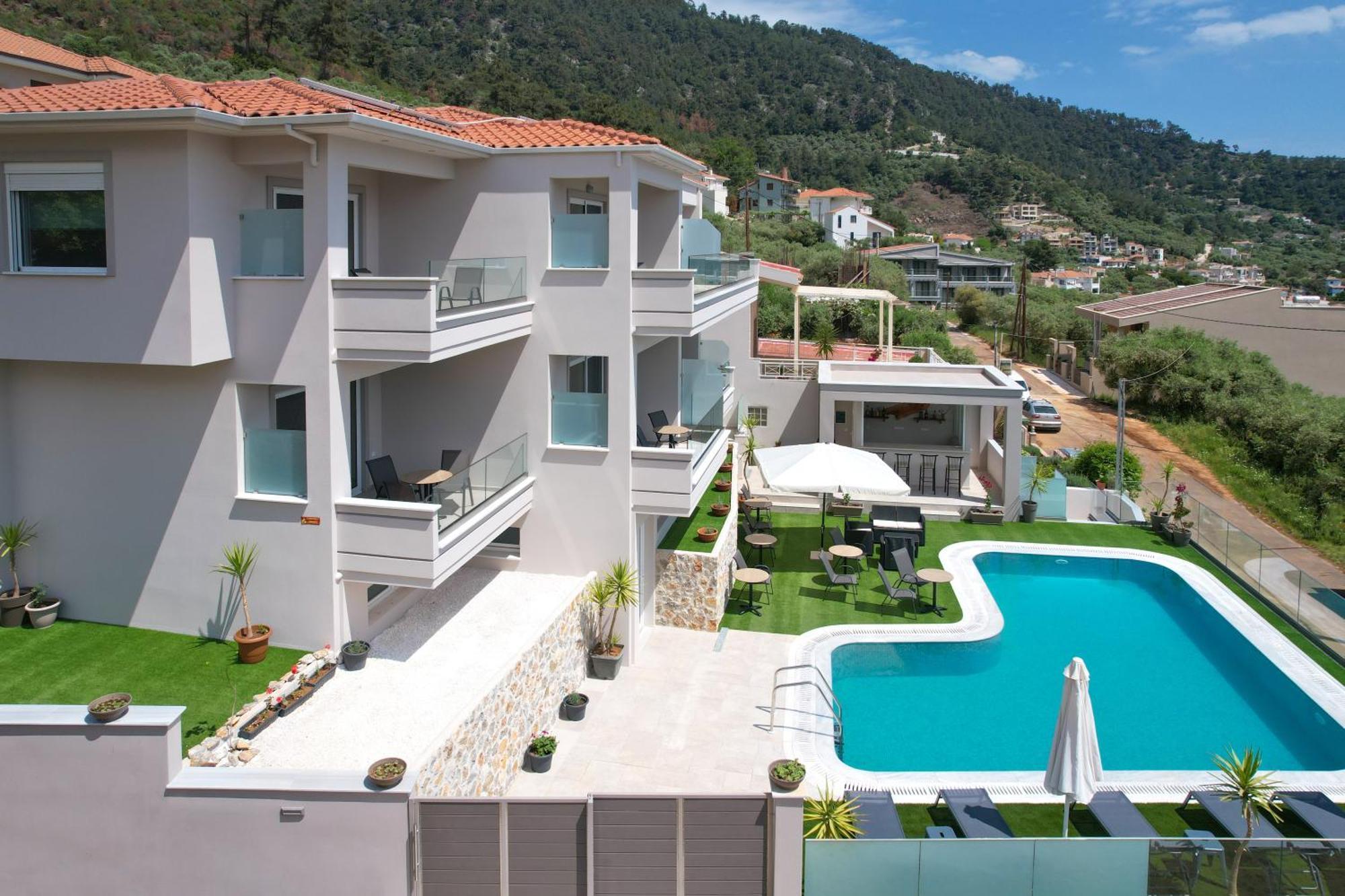 Villa Finikas Thassos Golden Beach Khrysi Ammoudia Eksteriør bilde