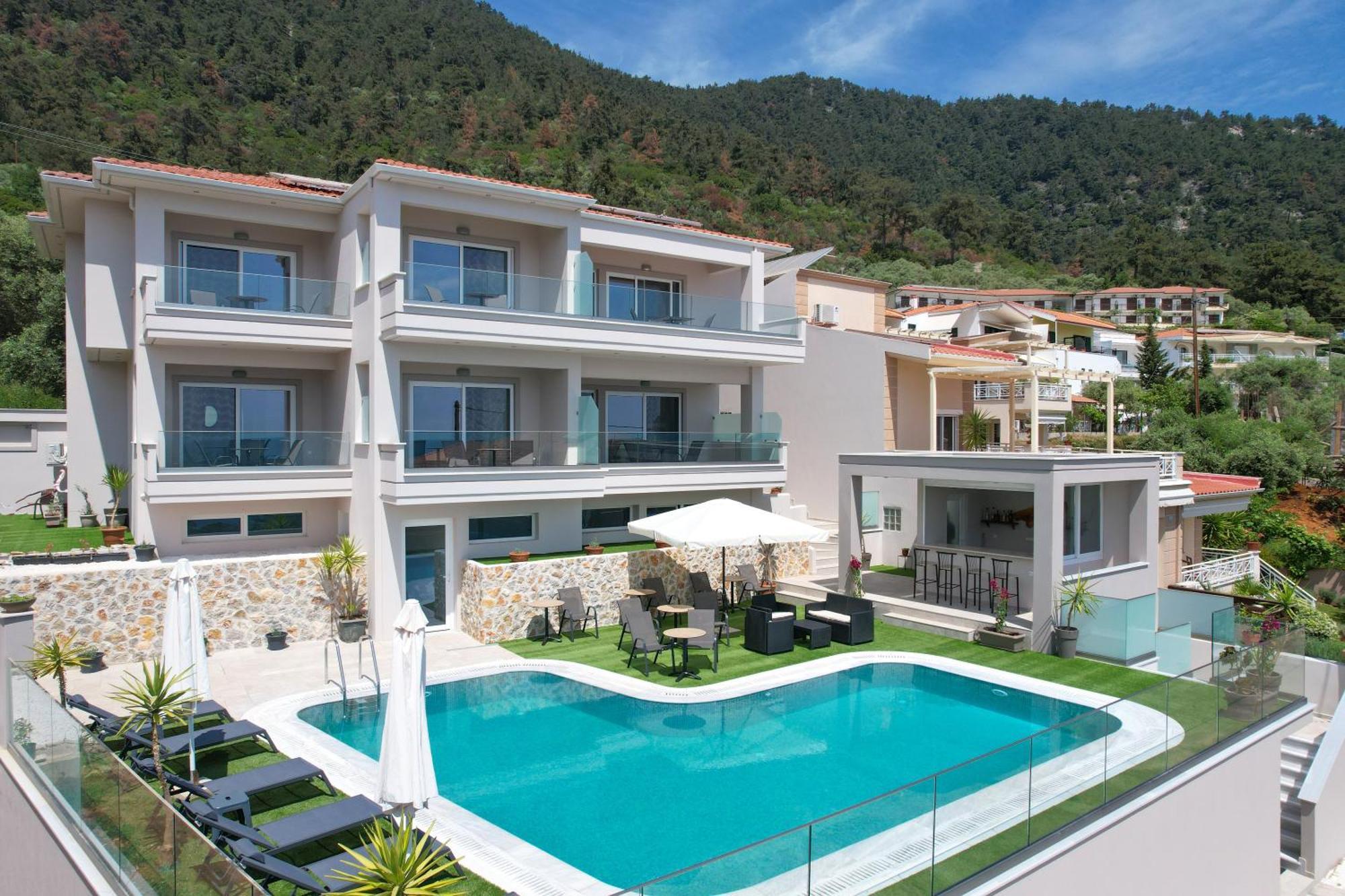Villa Finikas Thassos Golden Beach Khrysi Ammoudia Eksteriør bilde