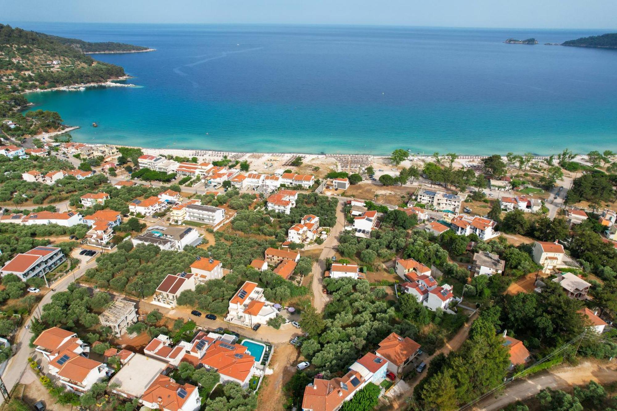 Villa Finikas Thassos Golden Beach Khrysi Ammoudia Eksteriør bilde