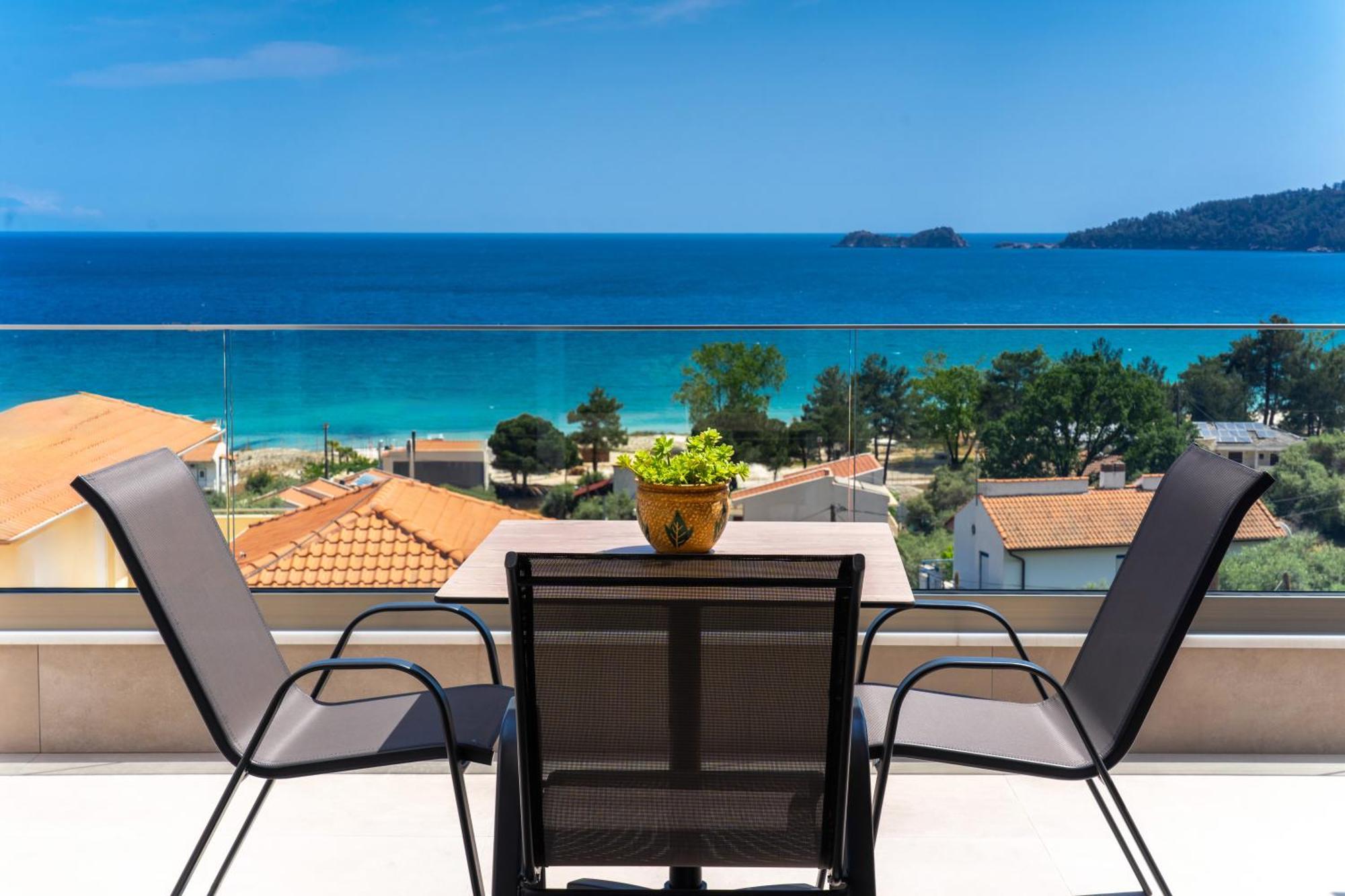 Villa Finikas Thassos Golden Beach Khrysi Ammoudia Eksteriør bilde