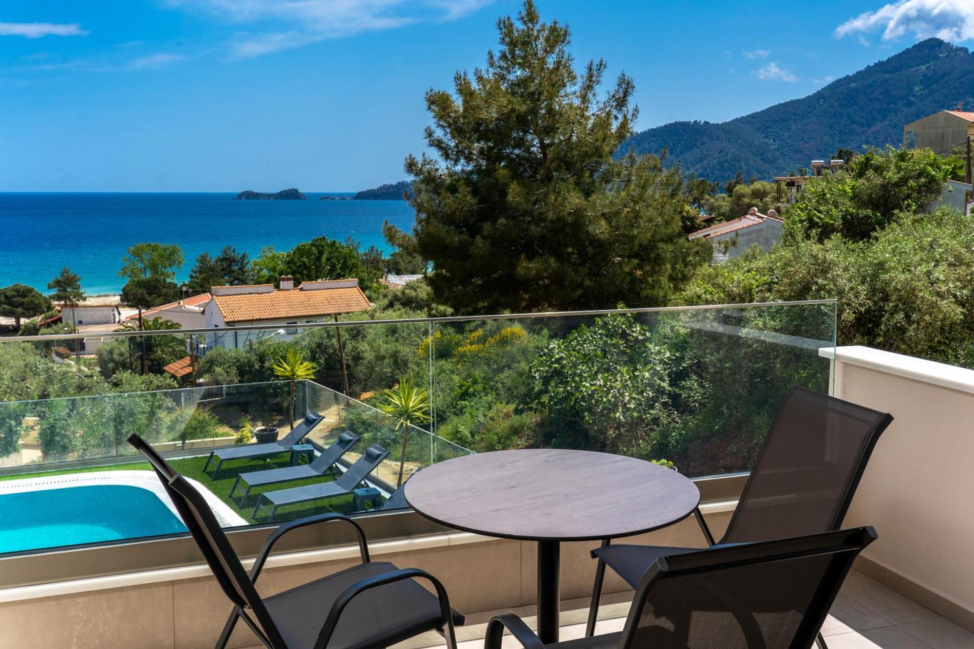 Villa Finikas Thassos Golden Beach Khrysi Ammoudia Eksteriør bilde